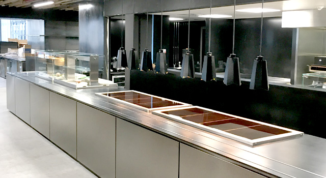 The clients brief was for a multi-functional food service offering which could cater for a variety of meal offers, buffets etc The clients brief was for a multi-functional food service offering which could cater for a variety of meal offers, buffets etc