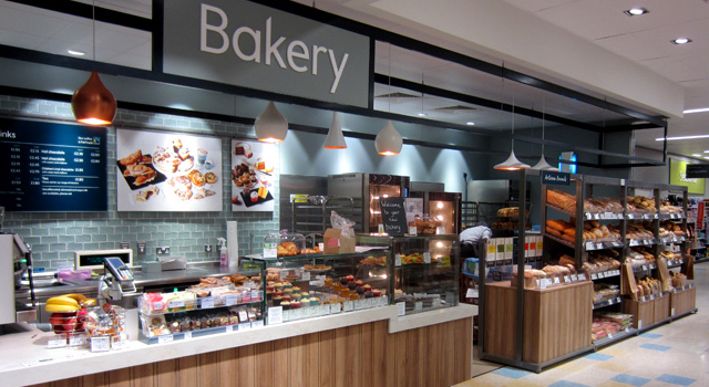 Working closely with the Waitrose Store Development Team, ScoMac developed the design and elements for the Bakery Counter fit out